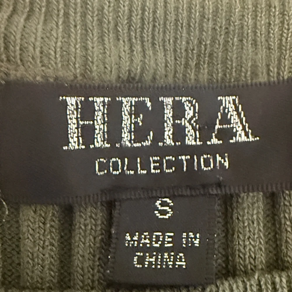 Hera Collection Asymmetrical Olive Dress